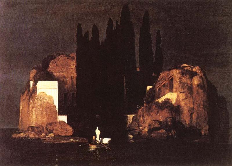 Arnold Bocklin The Isle of the Dead china oil painting image